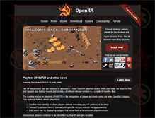 Tablet Screenshot of openra.net